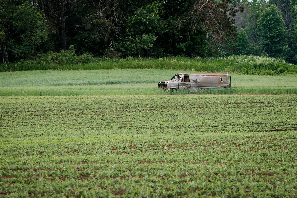 old-van-in-field