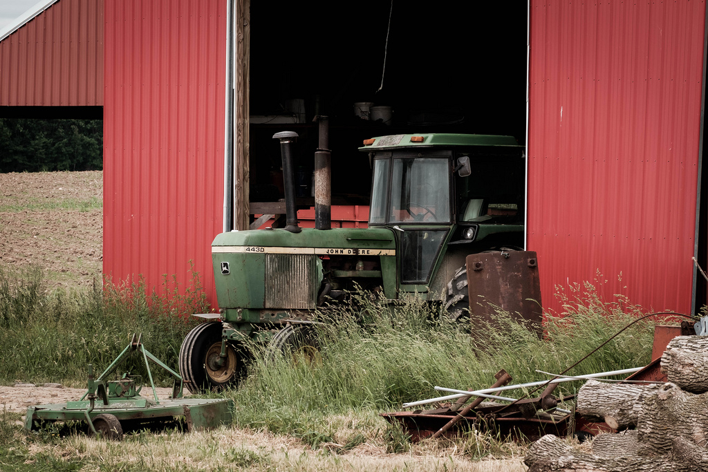 tractor-in-barn